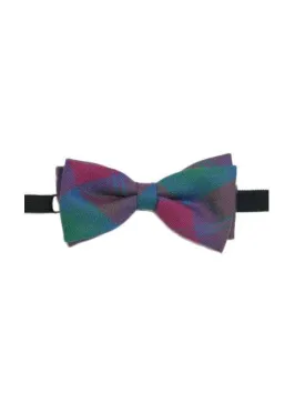 100% Wool Tartan Bow Tie - Lindsay Modern