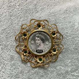 1953 coronation brooch