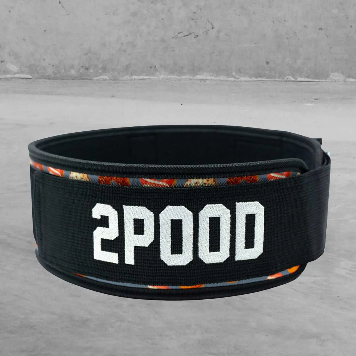 2POOD - 4" Weightlifting Belt - Doughnut Stop by Dough Bar