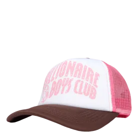 Arch Logo Trucker Cap Pink