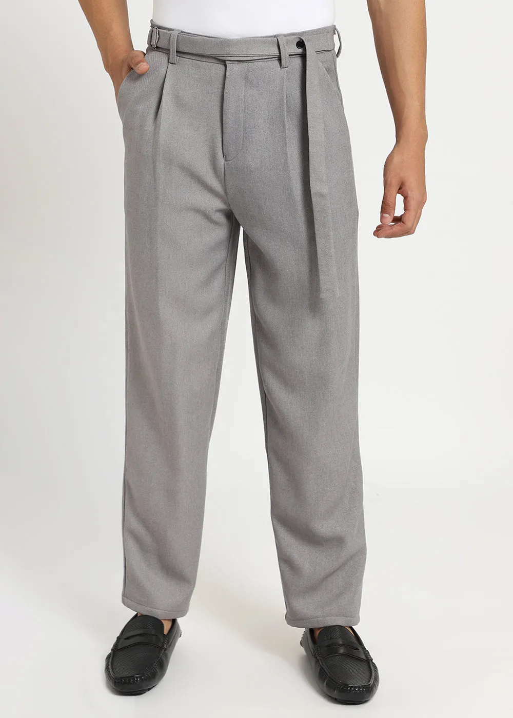 Ash Grey Gurkha Pant