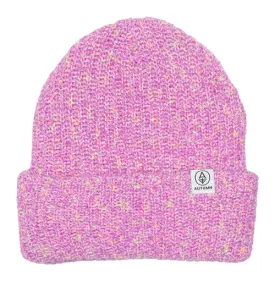 Autumn Simple R Beanie - Pink