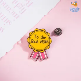 Best Mom Lapel Pin