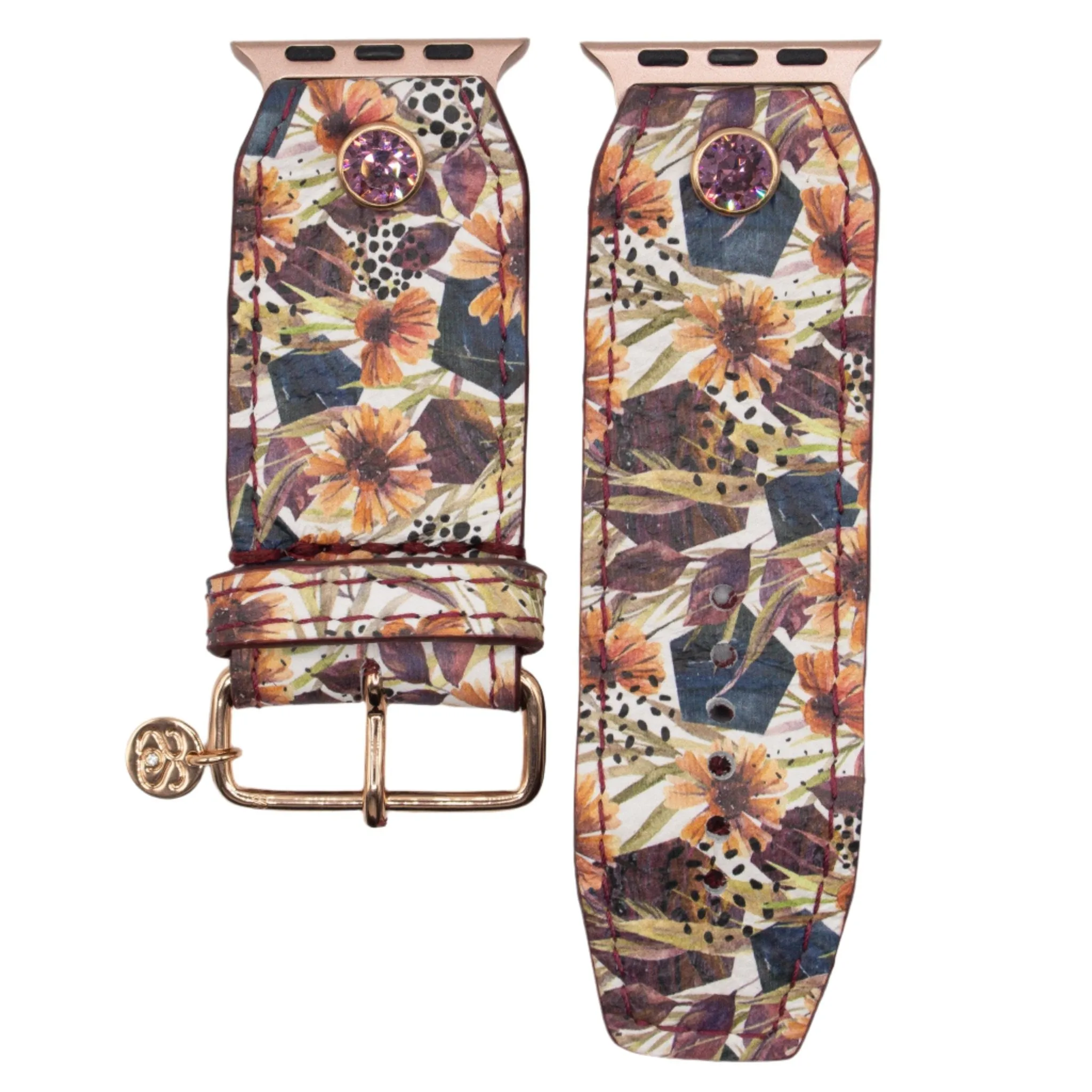 BLESSING BAND - Luxe Autumn Flowers Sivella Watchband