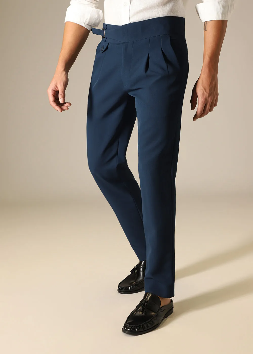 Blue Gurkha Pant