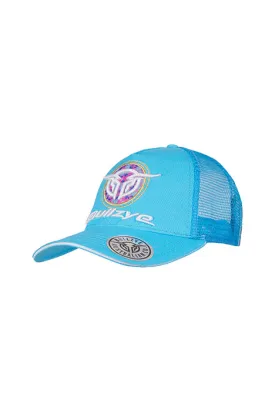 Bullzye Ditsy Trucker Cap - Aqua - B3S2347CAP