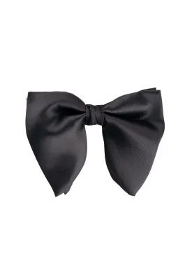 Butterfly Bow Tie - Black Plain