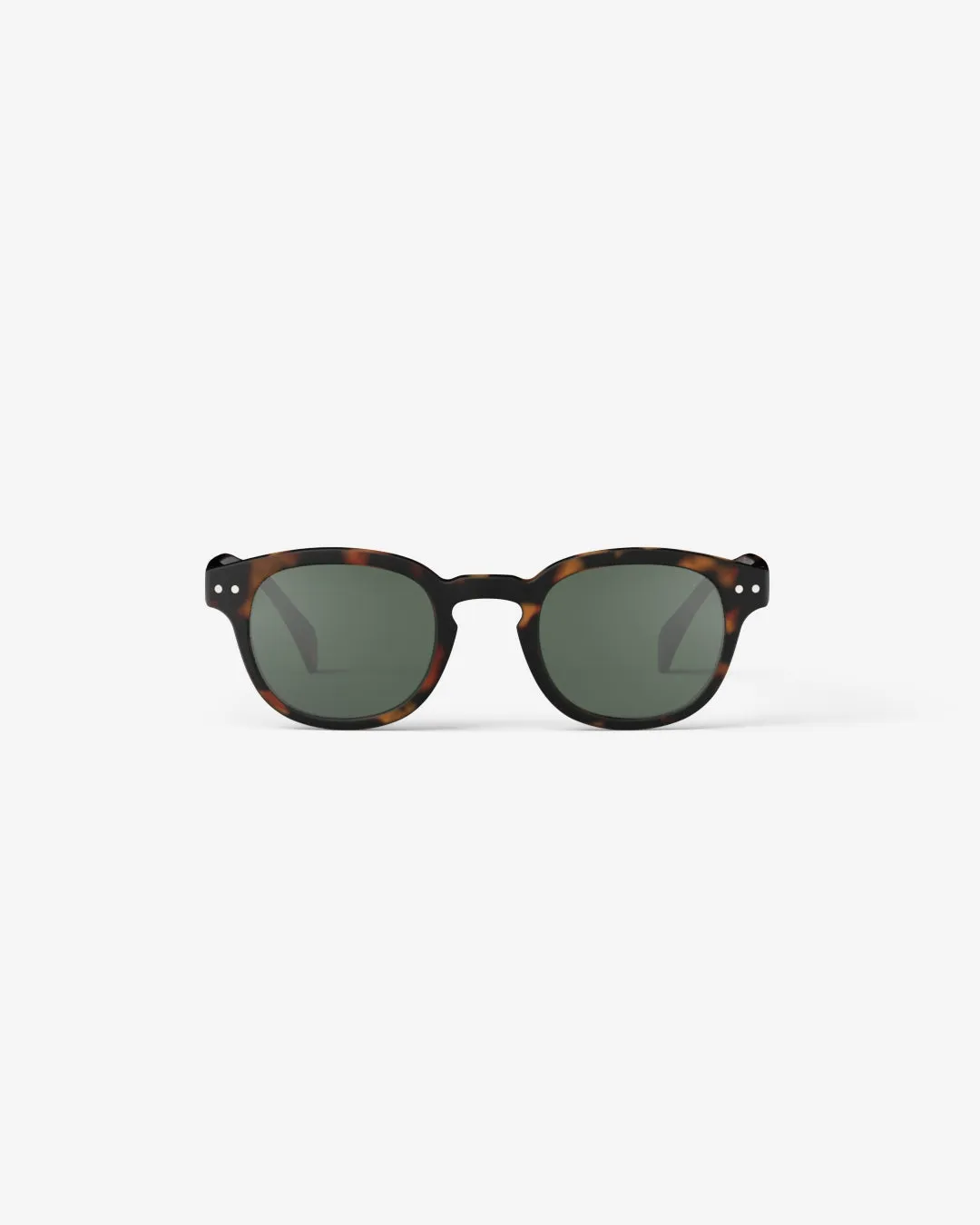 #C Sun Glasses - Tortoise green Lenses