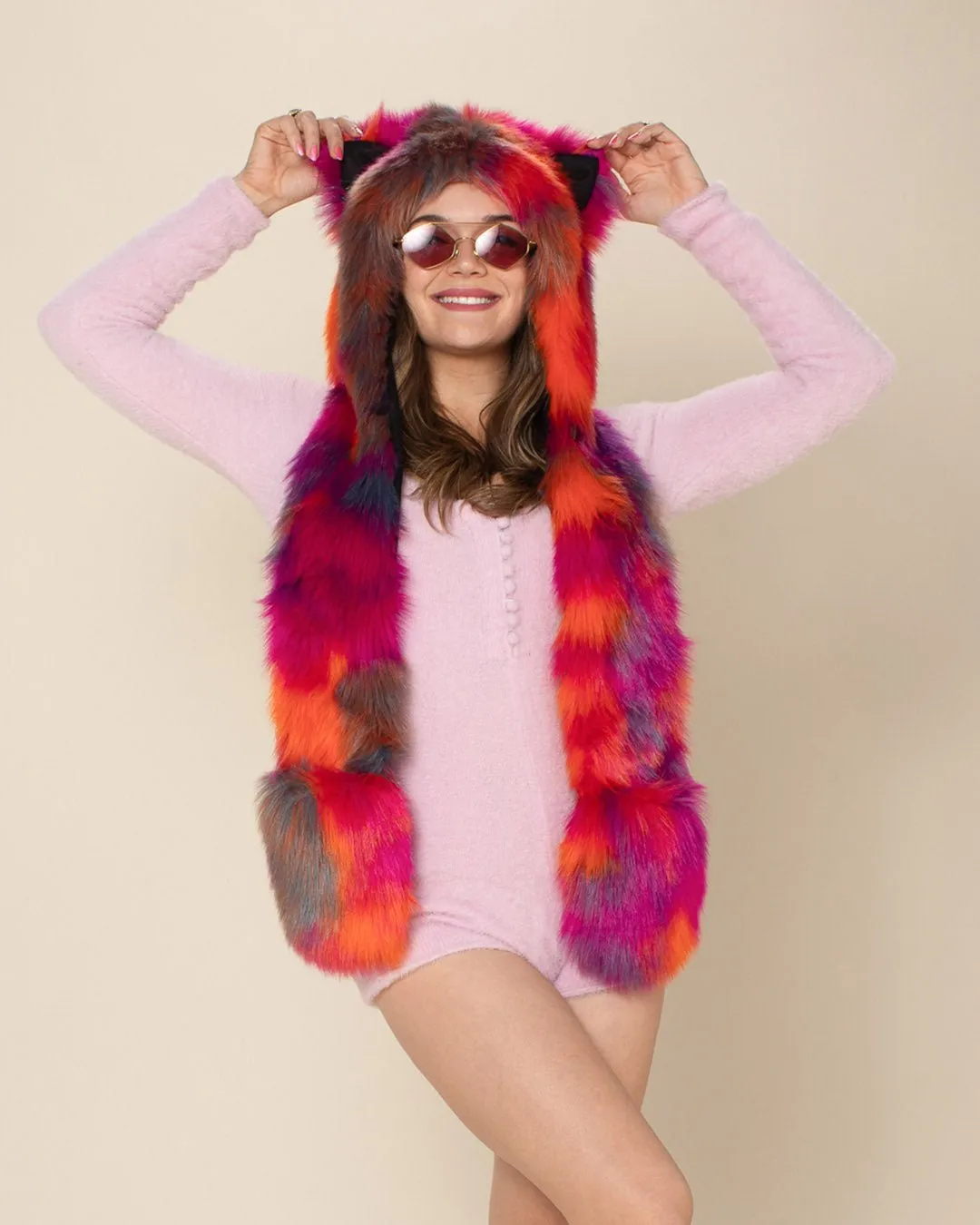 Calico Kitty Collector Edition Faux Fur Hood | Women's