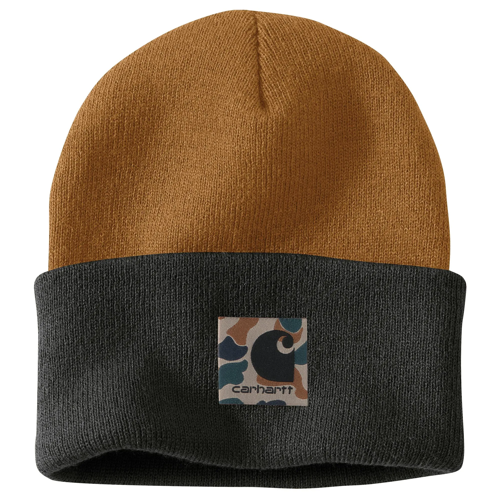 Carhartt Knit Camo Patch Beanie