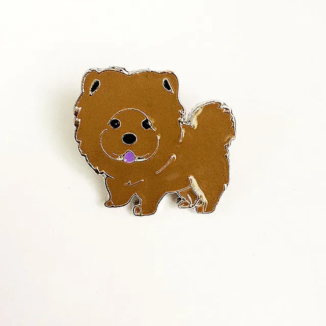 Dachshunds corgi dogs brooches pins pendant badge decorated pins jewelry cartoon cute brooches for men and women Fashion gifts