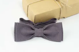 Dusty purple bow tie |  ties for wedding