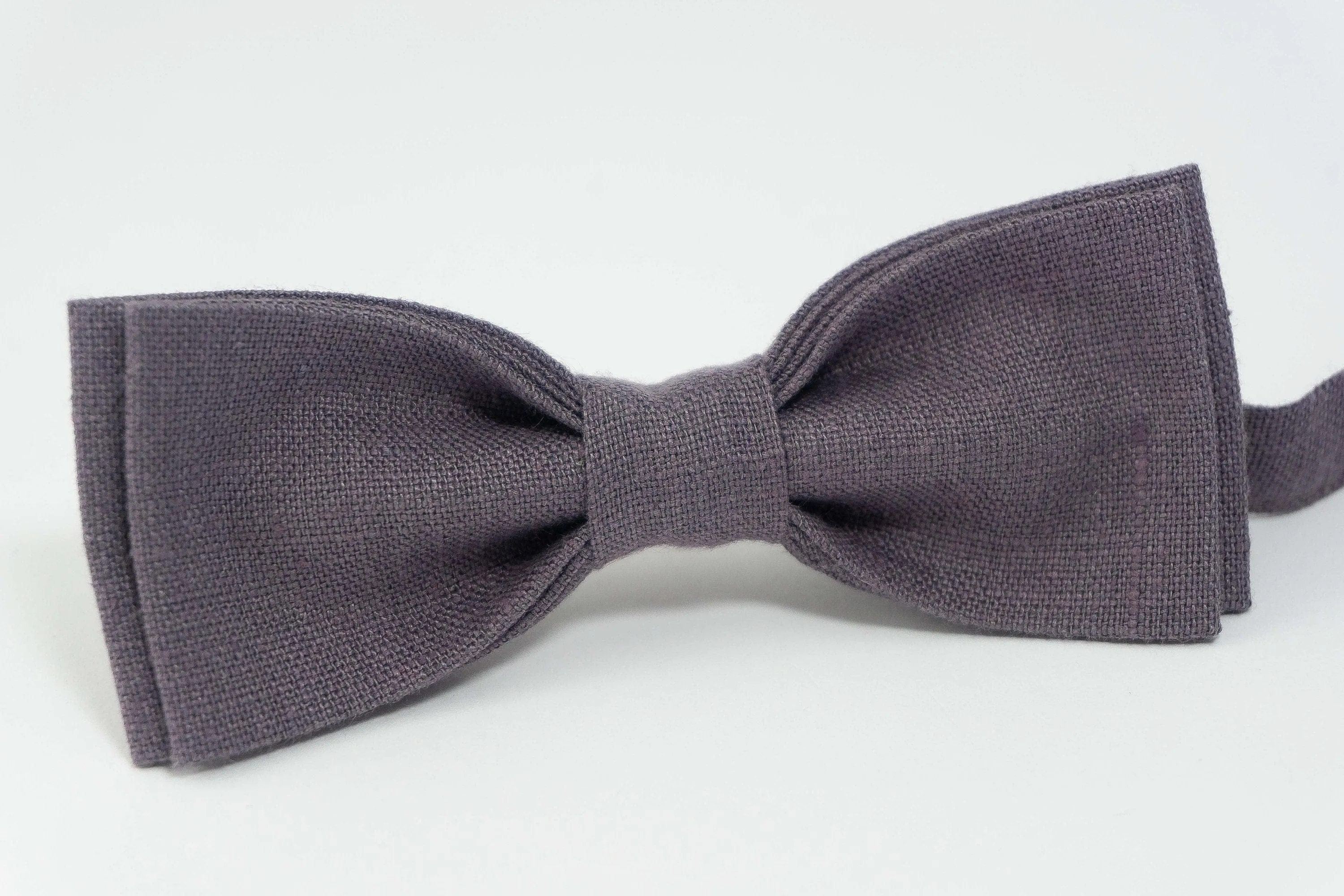 Dusty purple bow tie |  ties for wedding