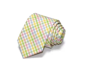 Easter Tattersall Necktie