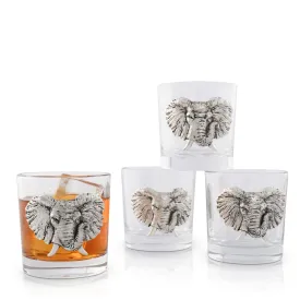 Elephant Bar Glasses Set of 4