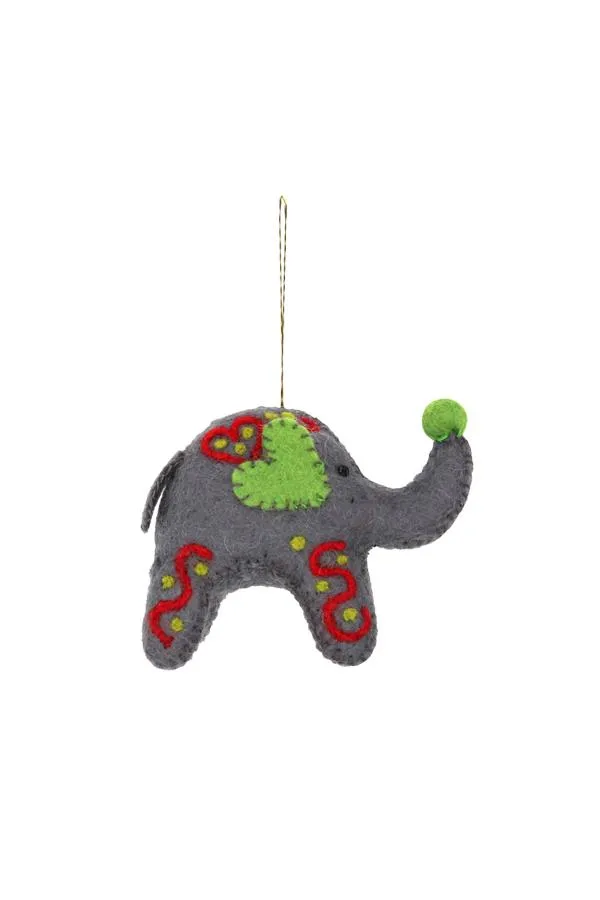 Elephant Ornament: 3pcs/Pkt