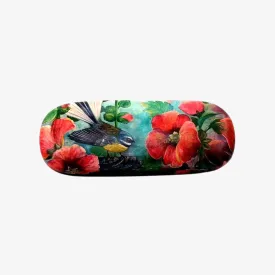 'Hollyhocks' Glasses Case