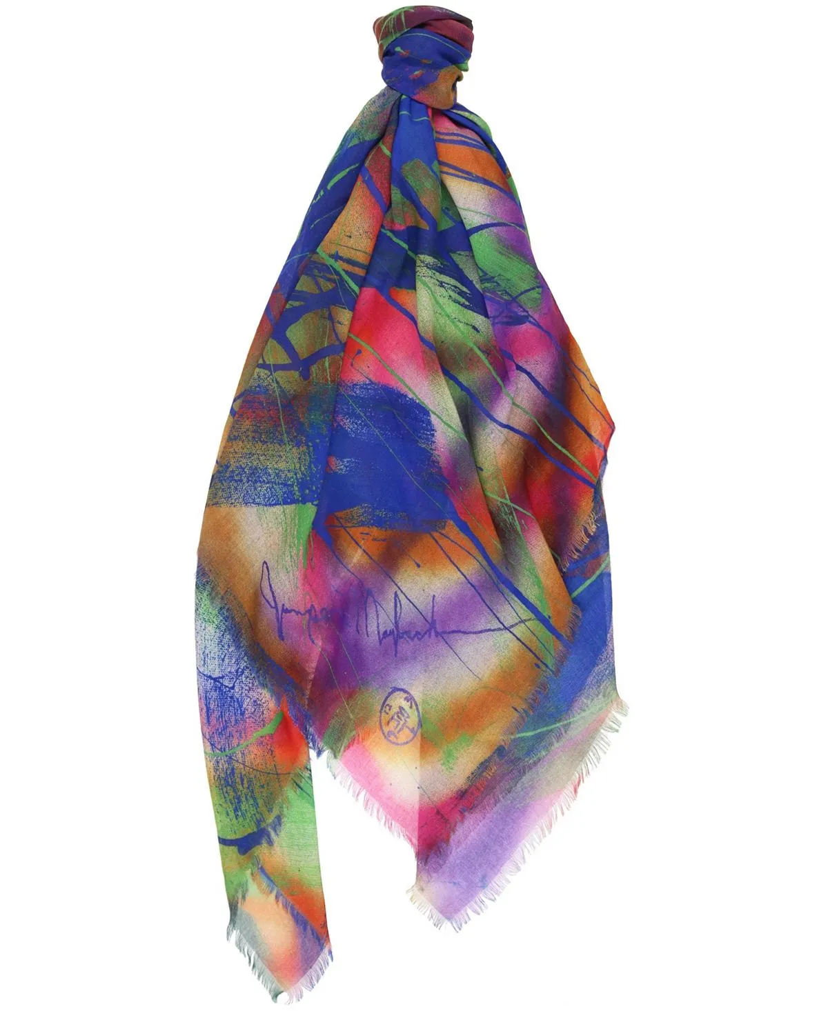 Jumper from collaboration with Maybach Women's scarf Chromatic One FRAAS