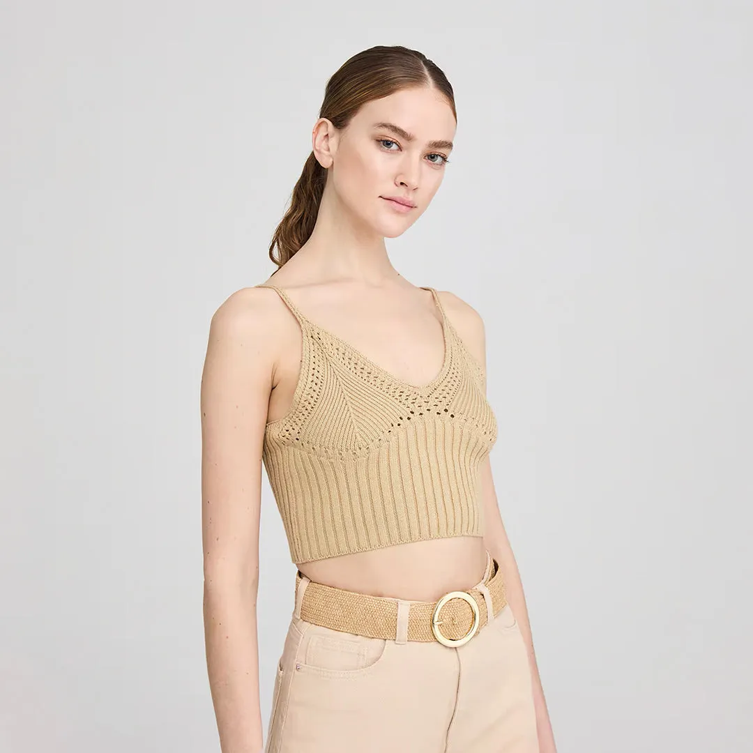 Lurex Knit Top