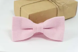 Pink color wedding bow tie |  best mens ties