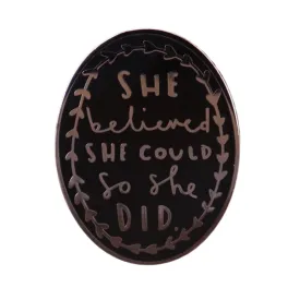 Pre Order:  Oval Motivation Lapel Pin