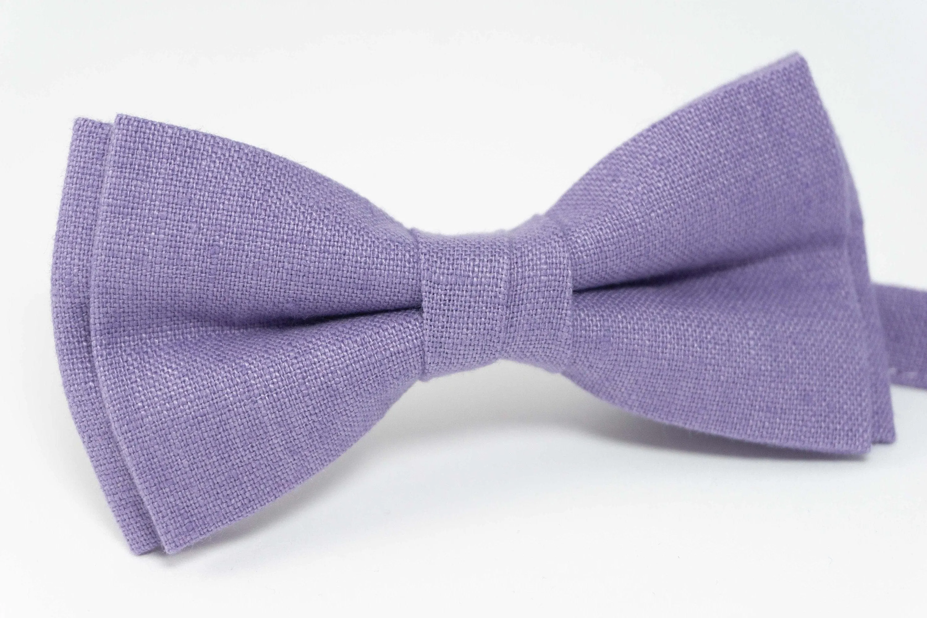 Purple bow tie for weddings | purple mens tie