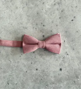 Quartz Linen Pre-Tied Bow Ties