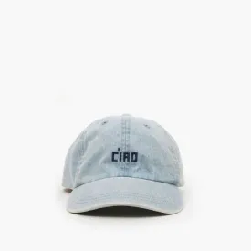 "Ciao" Baseball Hat (Light Denim)