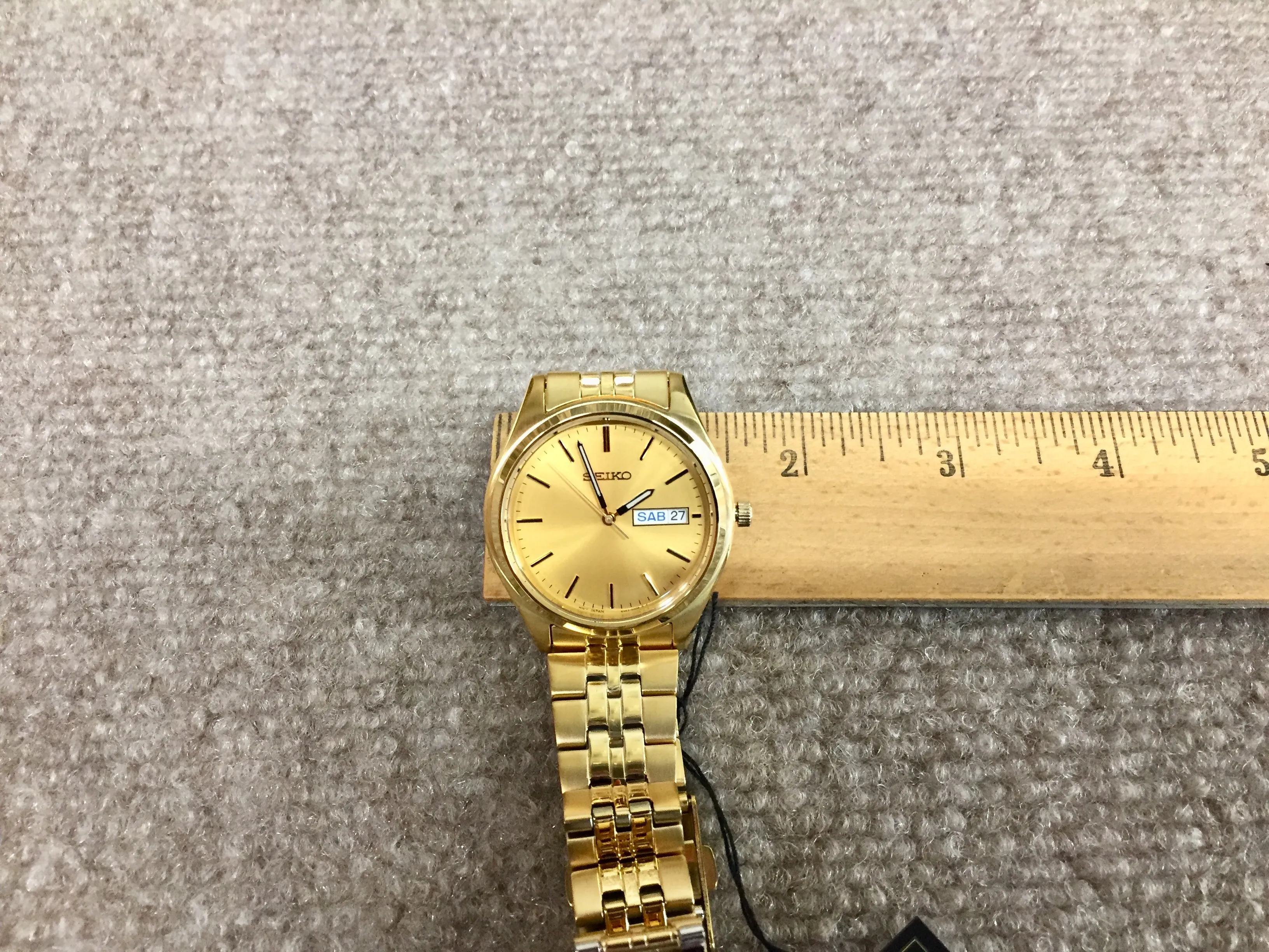 Seiko Gold Color Men's Watch