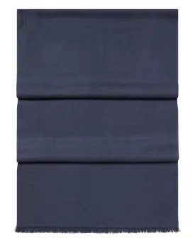 Women's Pashmina Cashmere Stole Caviar Blue